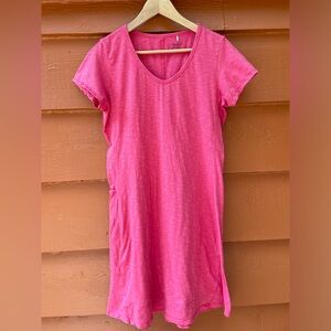 Toad and Co V-neck short sleeved dress